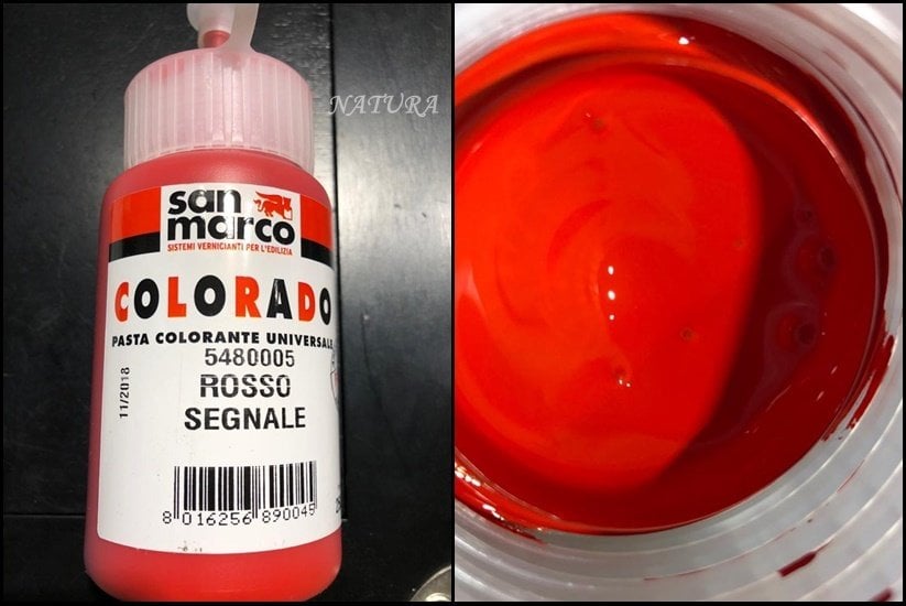 Kırmızı - Üniversal Renk Pastası - 250 ml