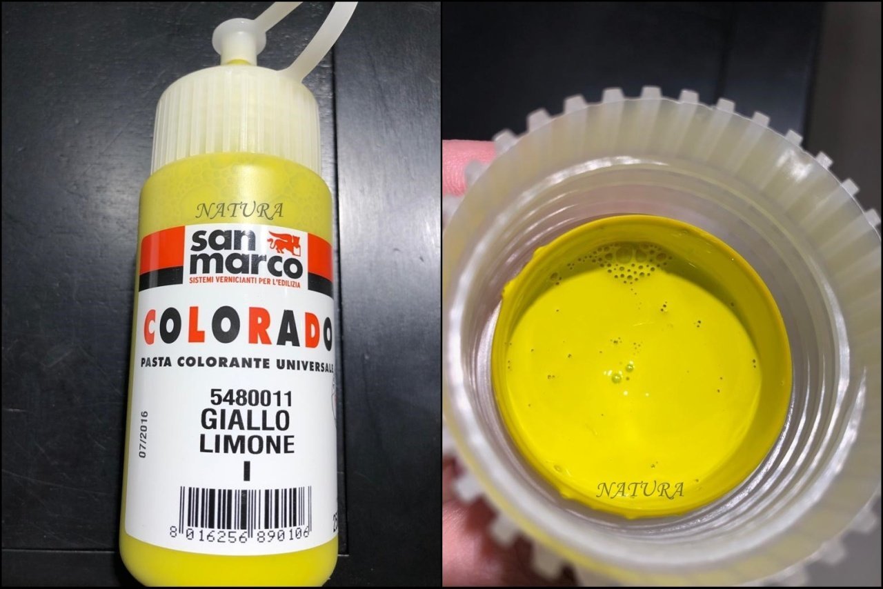 Limon Sarı - Üniversal Renk Pastası - 250 ml