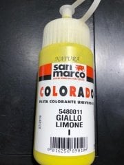 Limon Sarı - Üniversal Renk Pastası - 250 ml