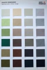 STUCCO VENEZİANO Renk Kartelası