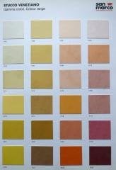 STUCCO VENEZİANO Renk Kartelası