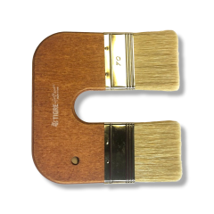 Spalter İki Uçlu Dekoratif Doğal Efekt Fırçası