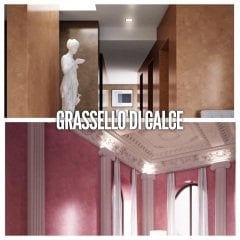 GRASSELLO Dİ CALCE Mermer Desenli Dekoratif Boya