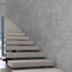 MARMO ANTİCO Traverten Desenli Dekoratif Sıva Beyaz ( Bianco ) - 25 Kg