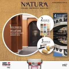 VELATURE Antik Eskitme Efektli Dekoratif Boya Beyaz ( Bianco ) - 1 Litre