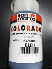 Mavi - Üniversal Renk Pastası - 250 ml