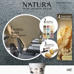 FENİCE Çok Desenli Dekoratif Mineral Boya