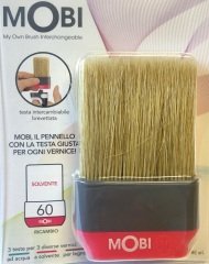 MOBİ Ucu Değiştirilebilir Fırça YEDEK UÇLAR Mobi Solvent bazlı Fırça Yedek Uç - 60 mm