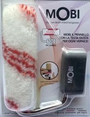 MOBİ Ucu Değiştirilebilir Fırça YEDEK UÇLAR Mobi Solvent bazlı Rulo Yedek Uç - 100 mm