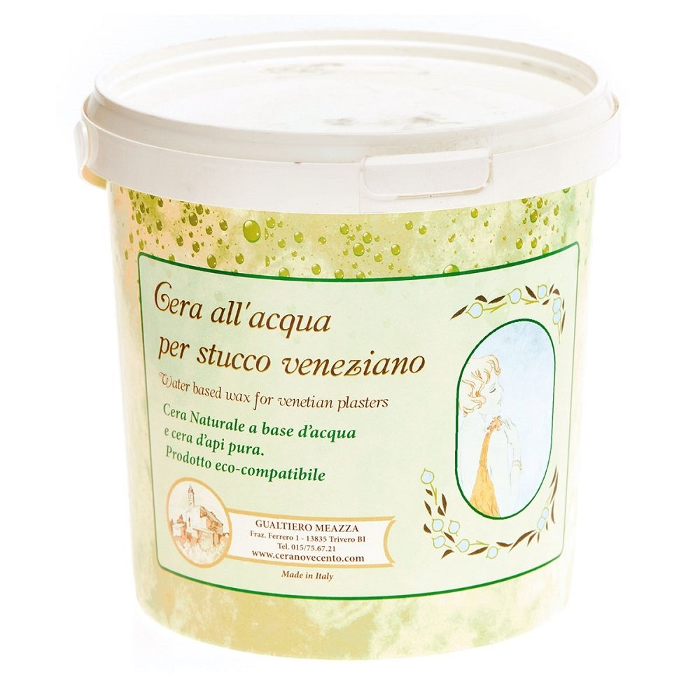WAX ACQUA BİANCO - Beyaz Metalik Cila - Su Bazlı