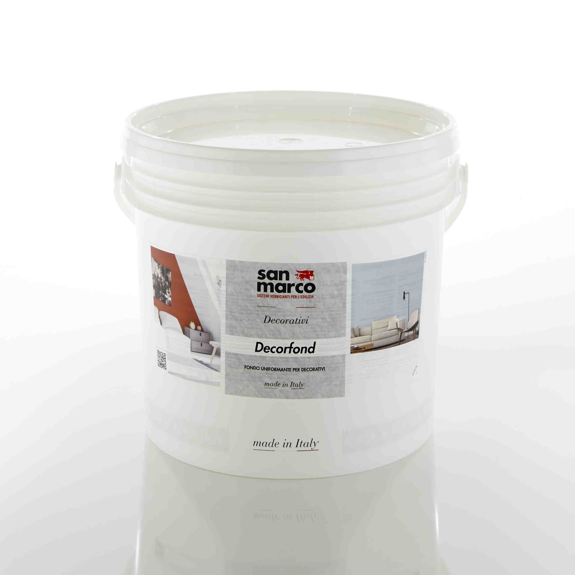 DECORFOND - Dekoratif Boyalar İçin ASTAR BOYA 4 Litre Beyaz