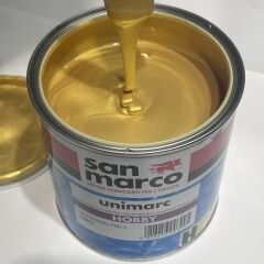 UNİMARC HOBBY -  Çok Amaçlı Akrilik Hobi Boyası 0,750 Litre - 0190 - Oro ( Altın )
