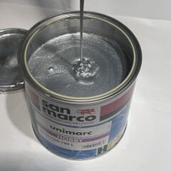 UNİMARC HOBBY -  Çok Amaçlı Akrilik Hobi Boyası 0,750 Litre - 0070 - Argento ( Gümüş )