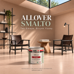 ALLOVER SMALTO - Çok Yüzeyli, Su Bazlı Emaye Boya
