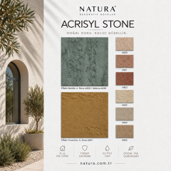 Acrisyl Stone – Taş Görünümlü Dekoratif Dış Cephe Kaplaması