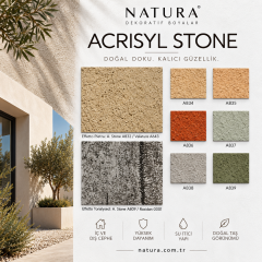 Acrisyl Stone – Taş Görünümlü Dekoratif Dış Cephe Kaplaması