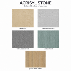 Acrisyl Stone – Taş Görünümlü Dekoratif Dış Cephe Kaplaması